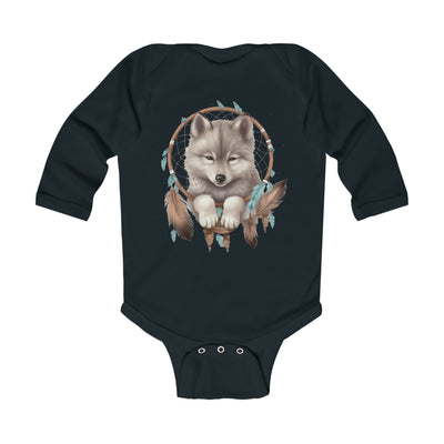 Baby Wolf Infant Long Sleeve Bodysuit