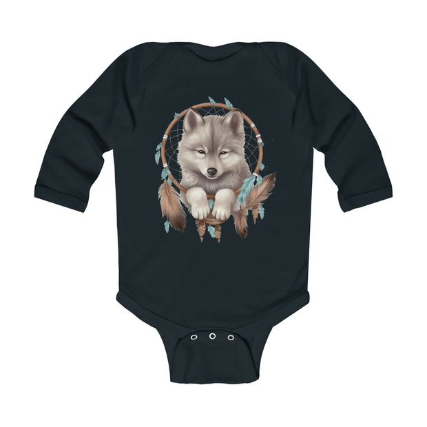Baby Wolf Infant Long Sleeve Bodysuit