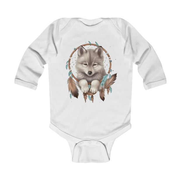 Baby Wolf Infant Long Sleeve Bodysuit