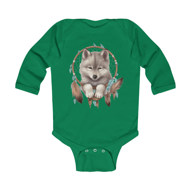 Baby Wolf Infant Long Sleeve Bodysuit