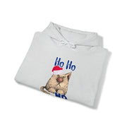 Christmas cat Unisex Heavy Blend™ Hooded Sweatshirt