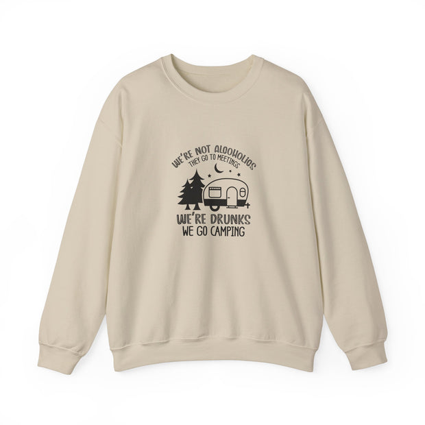 Camping Drunks Unisex Heavy Blend™ Crewneck Sweatshirt