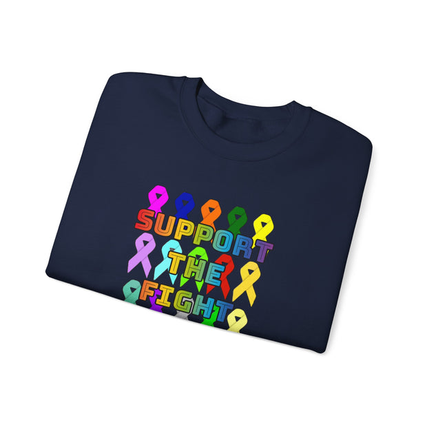 Support the Fight Unisex Heavy Blend™ Crewneck Sweatshirt