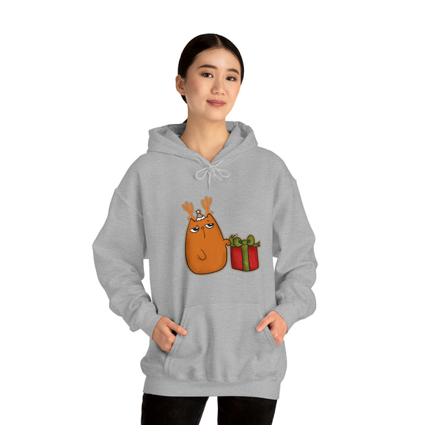 Christmas cat Unisex Heavy Blend™ Hooded Sweatshirt