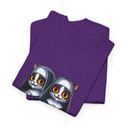 Horror Movie Cats Unisex Heavy Cotton Tee