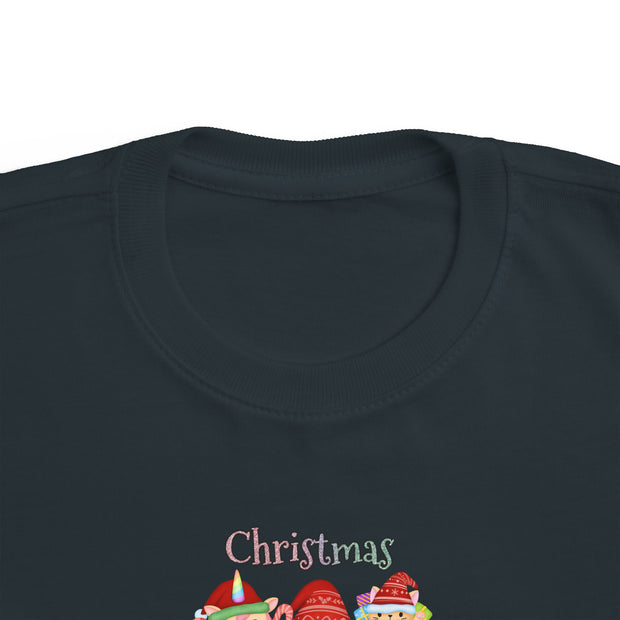 Christmas Gnomes Toddler's Fine Jersey Tee
