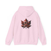 Maple Leaf Skull Unisex Heavy Blend™ Hooded Sweatshirt