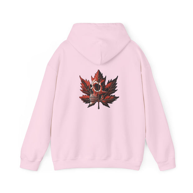 Maple Leaf Skull Unisex Heavy Blend™ Hooded Sweatshirt