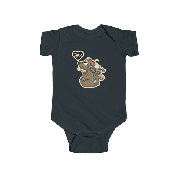 Love baby bear Infant Fine Jersey Bodysuit