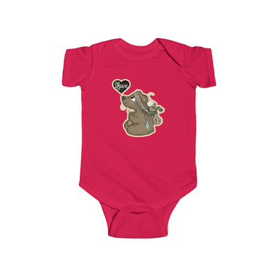 Love baby bear Infant Fine Jersey Bodysuit