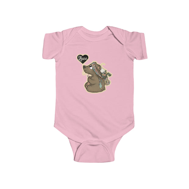 Love baby bear Infant Fine Jersey Bodysuit