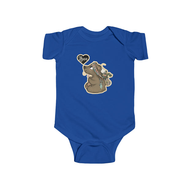 Love baby bear Infant Fine Jersey Bodysuit