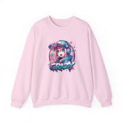 Graffiti Anime Girls Unisex Heavy Blend™ Crewneck Sweatshirt