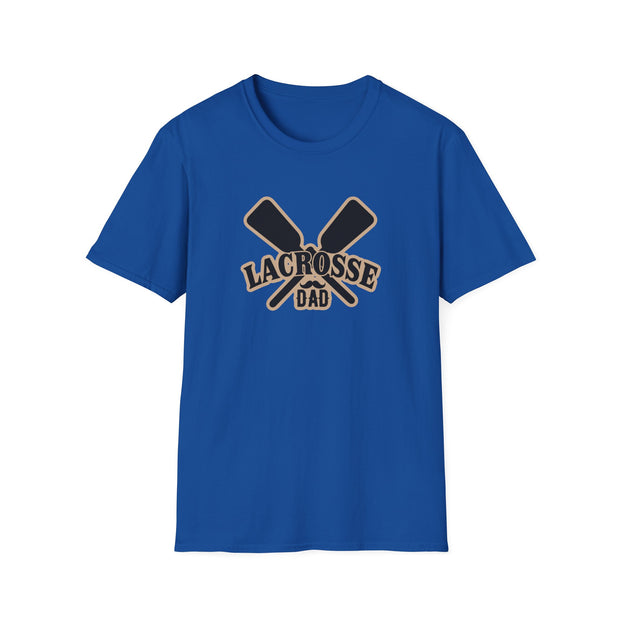 Lacrosse Dad Unisex Softstyle T-Shirt