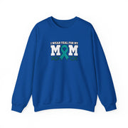 Teal for Mom Unisex Heavy Blend™ Crewneck Sweatshirt