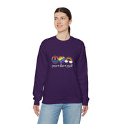 Peace Love Pride Unisex Heavy Blend™ Crewneck Sweatshirt