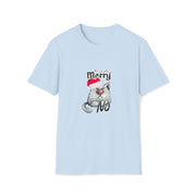 Christmas cat Unisex Softstyle T-Shirt