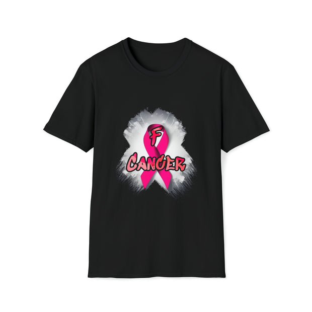 F cancer Unisex Softstyle T-Shirt