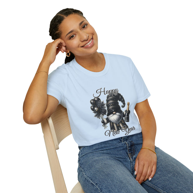 Gnome New Year Unisex Softstyle T-Shirt