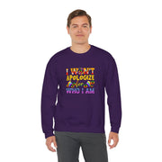 I Won’t Apologize Unisex Heavy Blend™ Crewneck Sweatshirt