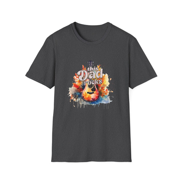 This Dad Rocks Unisex Softstyle T-Shirt