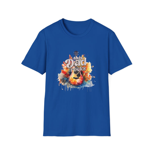 This Dad Rocks Unisex Softstyle T-Shirt