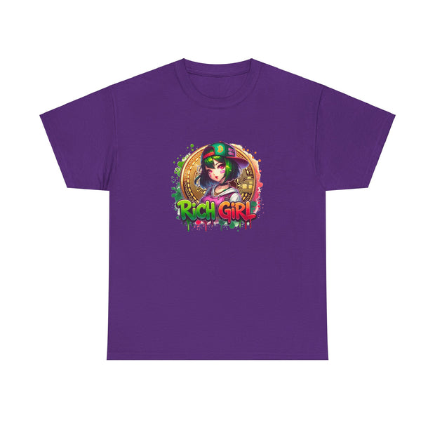 Graffiti Anime Girls Unisex Heavy Cotton Tee