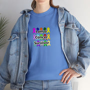 Cancer Survivor Unisex Heavy Cotton Tee
