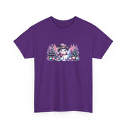 Pastel Snowman Unisex Heavy Cotton Tee