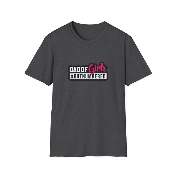 Dad of Girls Unisex Softstyle T-Shirt