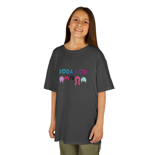 Cute Kids Soda Pop Cotton Tee , Kids Birthday Gift, Summer T-Shirt, Playful Graphic Tee, Party Outfit