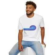 Semicircle Stripes Unisex Softstyle T-Shirt