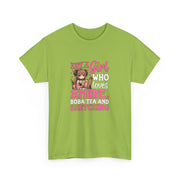 Anime, Boba, Sketching Unisex Heavy Cotton Tee