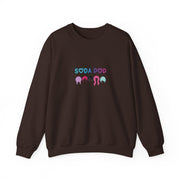 Colorful Soda Pop Sweatshirt - Unisex Cozy Pullover for Casual Wear, Gifts for Soda Lovers, Trendy Graphic Crewneck, Fun & Funky Apparel