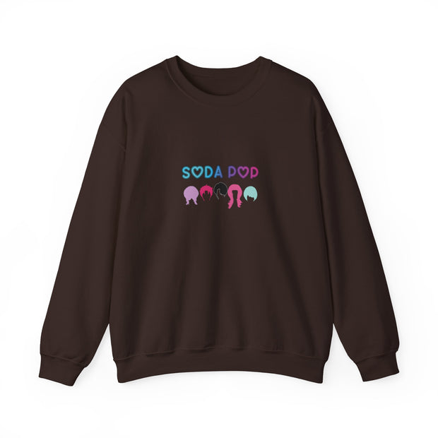 Colorful Soda Pop Sweatshirt - Unisex Cozy Pullover for Casual Wear, Gifts for Soda Lovers, Trendy Graphic Crewneck, Fun & Funky Apparel