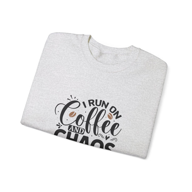 Coffee and Chaos Unisex Heavy Blend™ Crewneck Sweatshirt