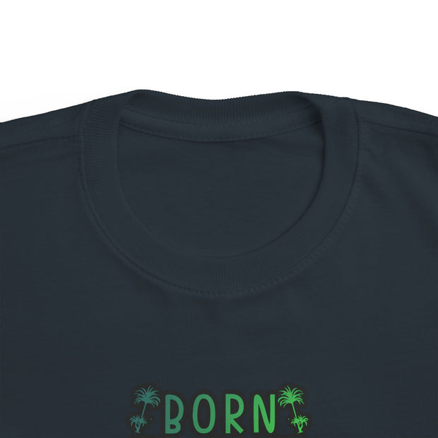 Born to Camp Toddler's Fine Jersey Tee