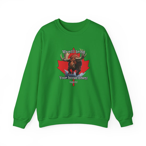 Bring Your House Down Unisex Heavy Blend™ Crewneck Sweatshirt