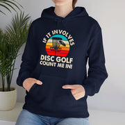 If it Involves Disc Golf Unisex Heavy Blend™ Hooded Sweatshirt