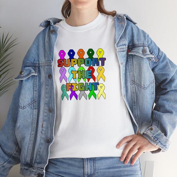 Support the Fight Unisex Heavy Cotton Tee