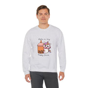 Unicorn Boba Unisex Heavy Blend™ Crewneck Sweatshirt