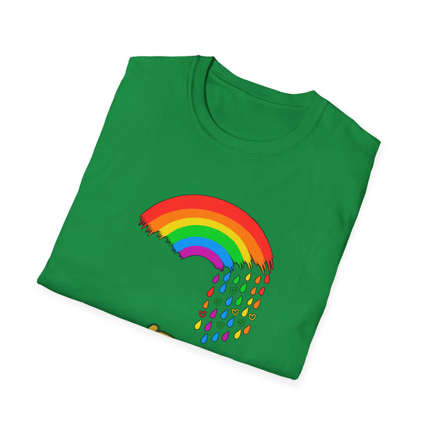 Winnie the Pooh Raining Pride Unisex Softstyle T-Shirt