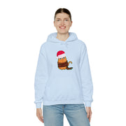 Christmas cat Unisex Heavy Blend™ Hooded Sweatshirt