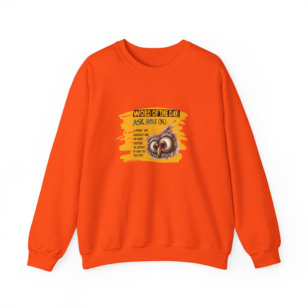 Word of the Day Unisex Heavy Blend™ Crewneck Sweatshirt