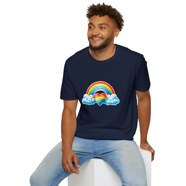 Rainbow Love Unisex Softstyle T-Shirt