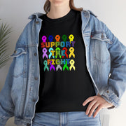Support the Fight Unisex Heavy Cotton Tee