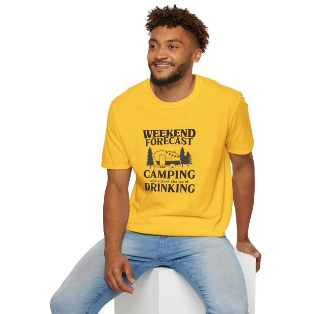 Weekend Forecast Unisex Softstyle T-Shirt