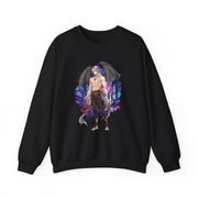 Anime Male Demon Unisex Heavy Blend™ Crewneck Sweatshirt