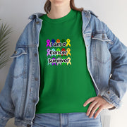 Cancer Survivor Unisex Heavy Cotton Tee