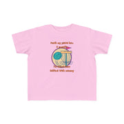 Disc Golf with Mommy Toddler's Fine Jersey Tee